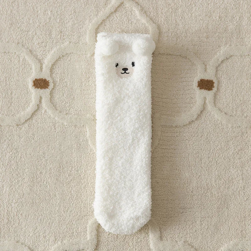 Cosy Cute Bear Socks
