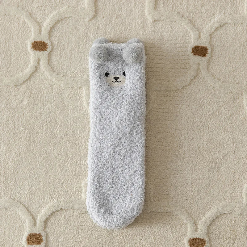 Cosy Cute Bear Socks