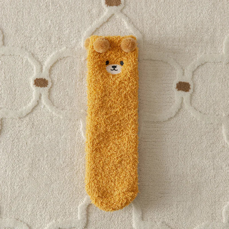Cosy Cute Bear Socks